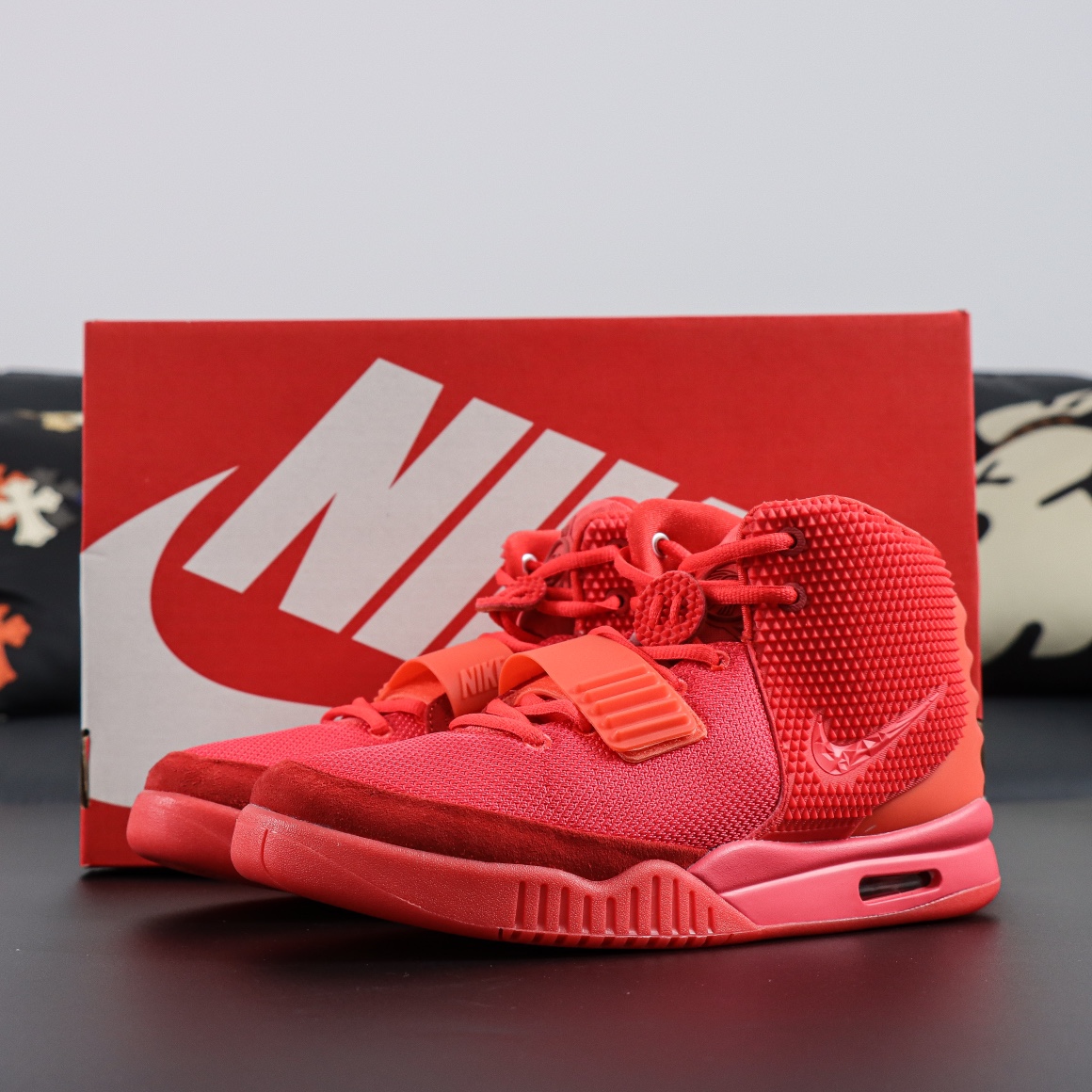 air nike yeezy 2 red october