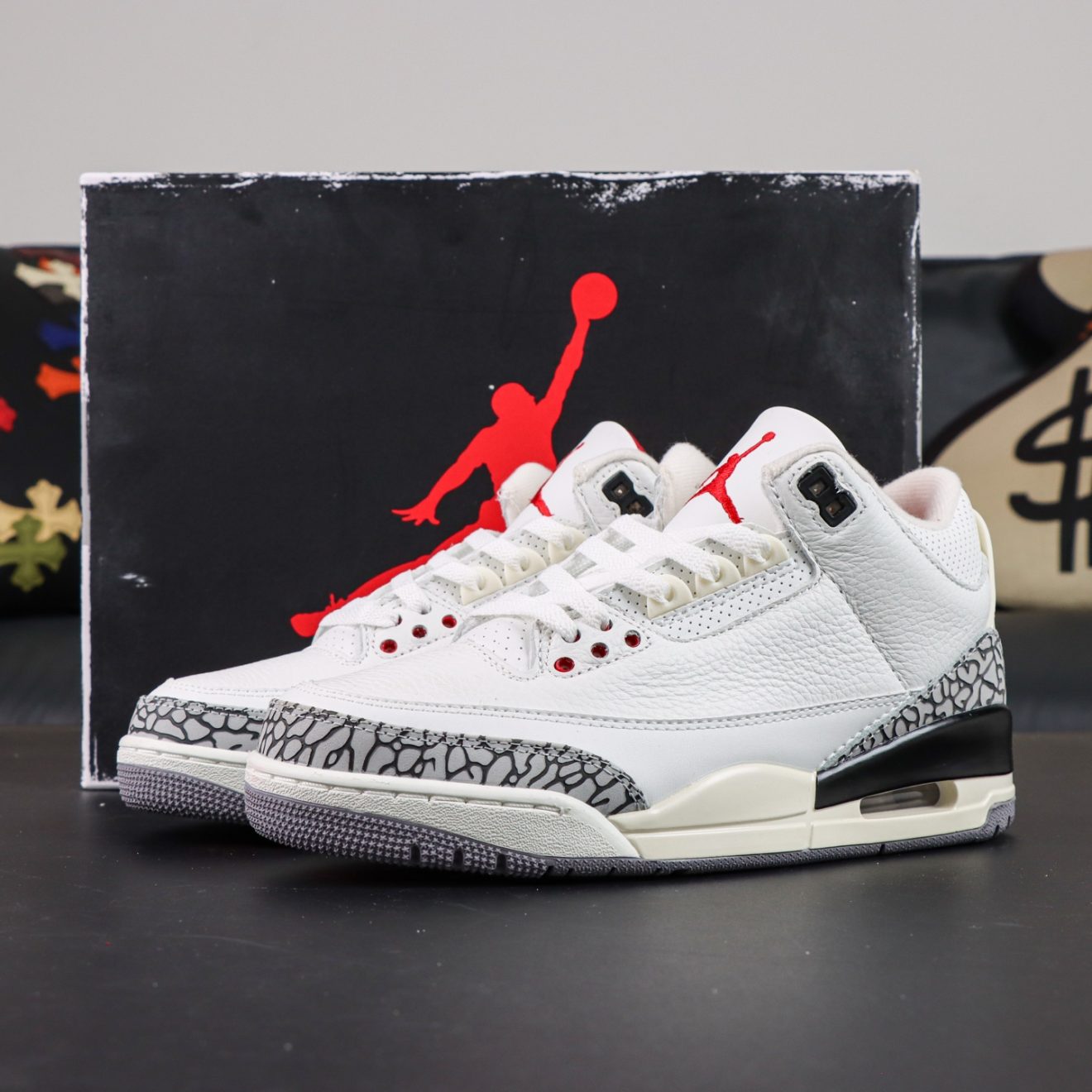 AIR JORDAN 3 RETRO "White Cement Reimagined"