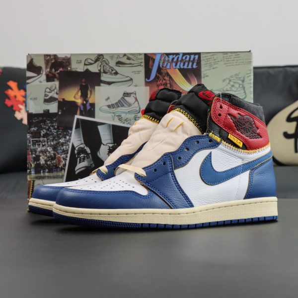 Jordan 1 Retro High Union Los Angeles Storm Blue Reps