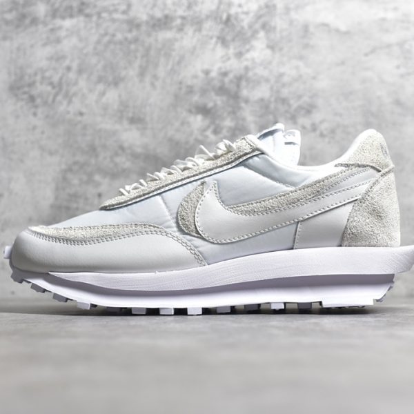 Sacai × Nike LDV Waffle White Reps
