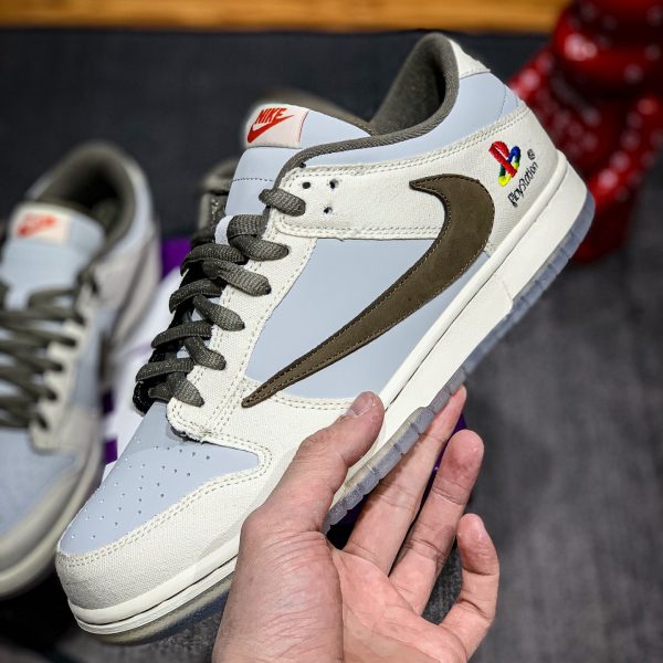 Travis Scott PlayStation Dunks reps on hand