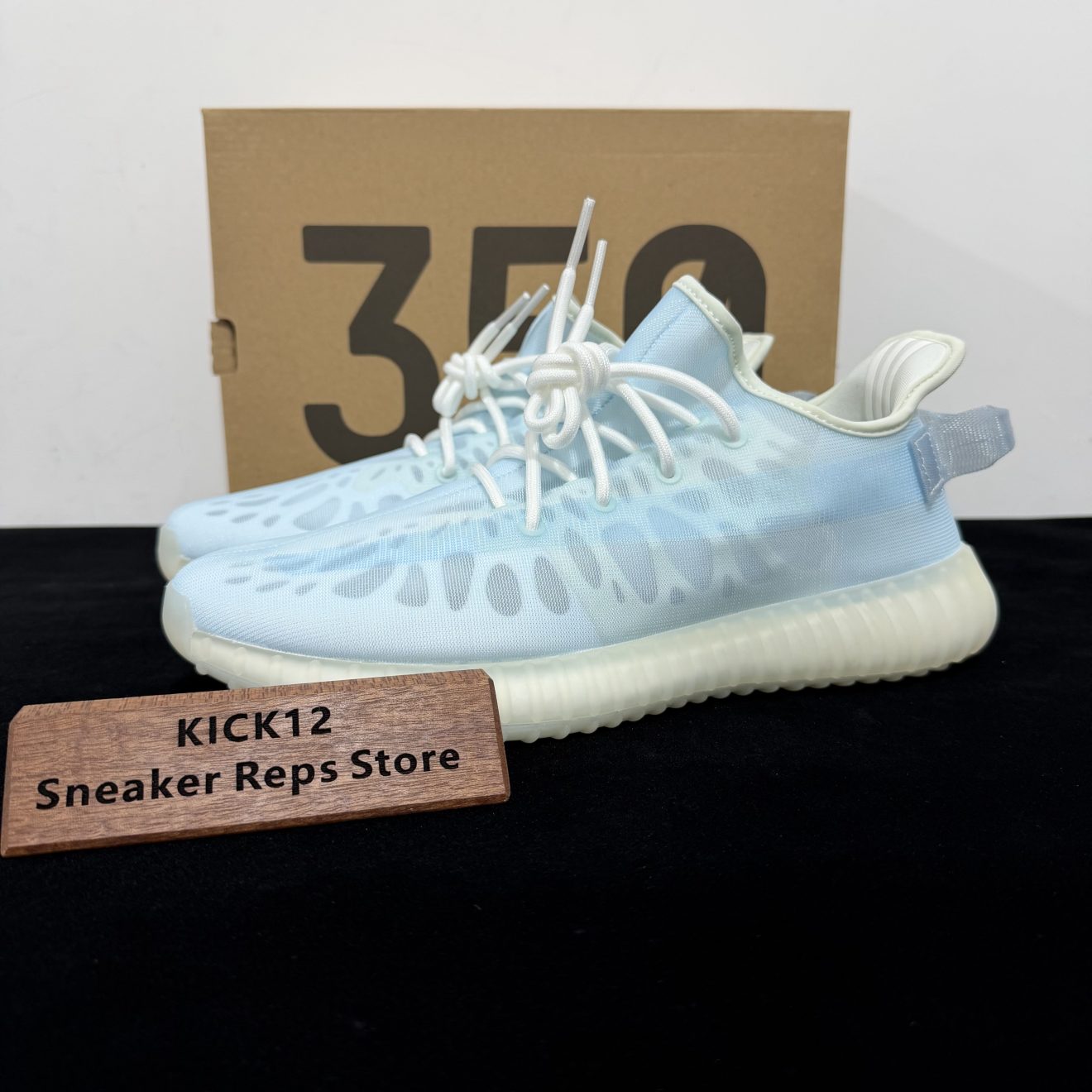 Yeezy Boost 350 V2 Mono Ice Reps