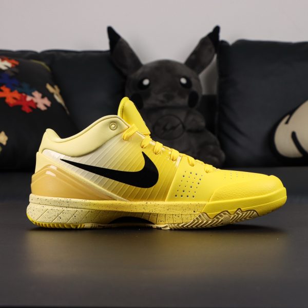Inside view of Kobe 4 CHBL reps with detailed stitching