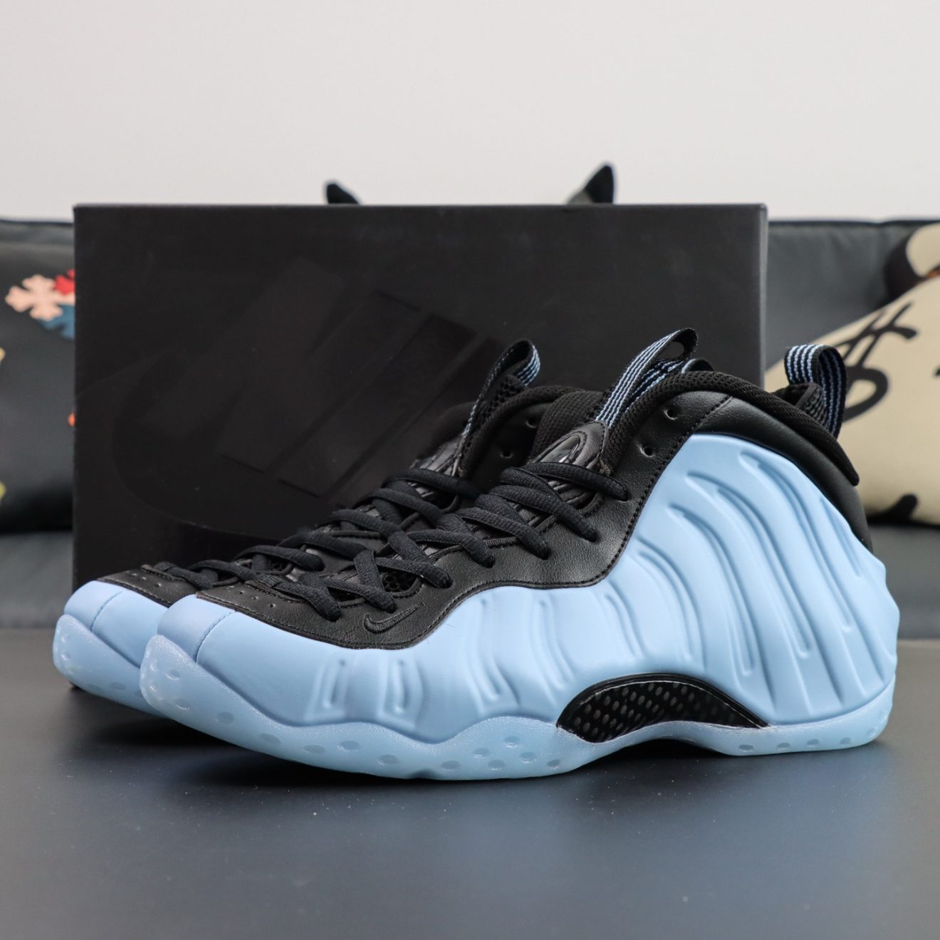 Foamposite One “'Psychic Blue and Black"