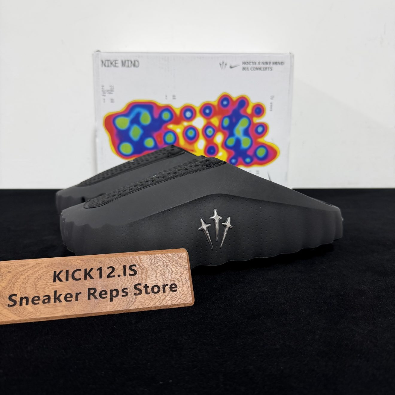 NOCTA x Nike Mind 001 Black Reps with box