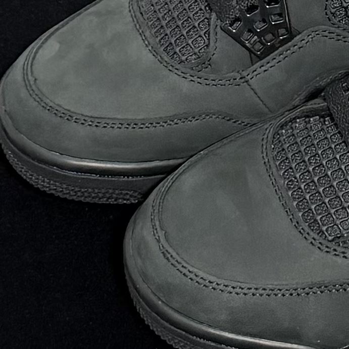 Outsole of Air Jordan 4 Black Cat Reps 2025